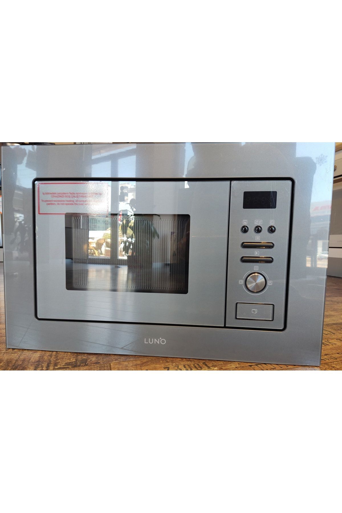Luno Ankastre Mikrodalga LM018S01 Gri