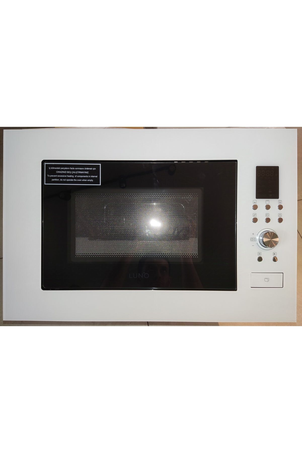 Luno Ankastre Mikrodalga LM018W01 Beyaz