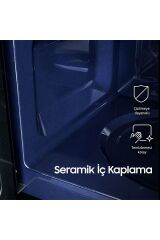 Samsung Solo Mikrodalga Fırın 23L Inox - MS23DG4504ATTR