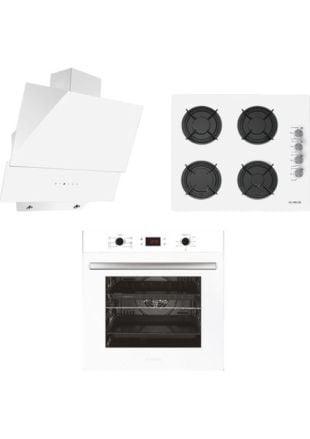 Alveus 3'lü Beyaz Ankastre Set (Gls 640 B-Mfa 627 B-Mod 3000 B )