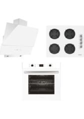 Alveus 3'lü Beyaz Ankastre Set (Gls 640 B-Mfa 627 B-Mod 3000 B )