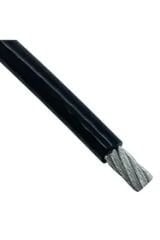 Activa Plus 6mm Krom Siyah Pvc İzoleli Halat